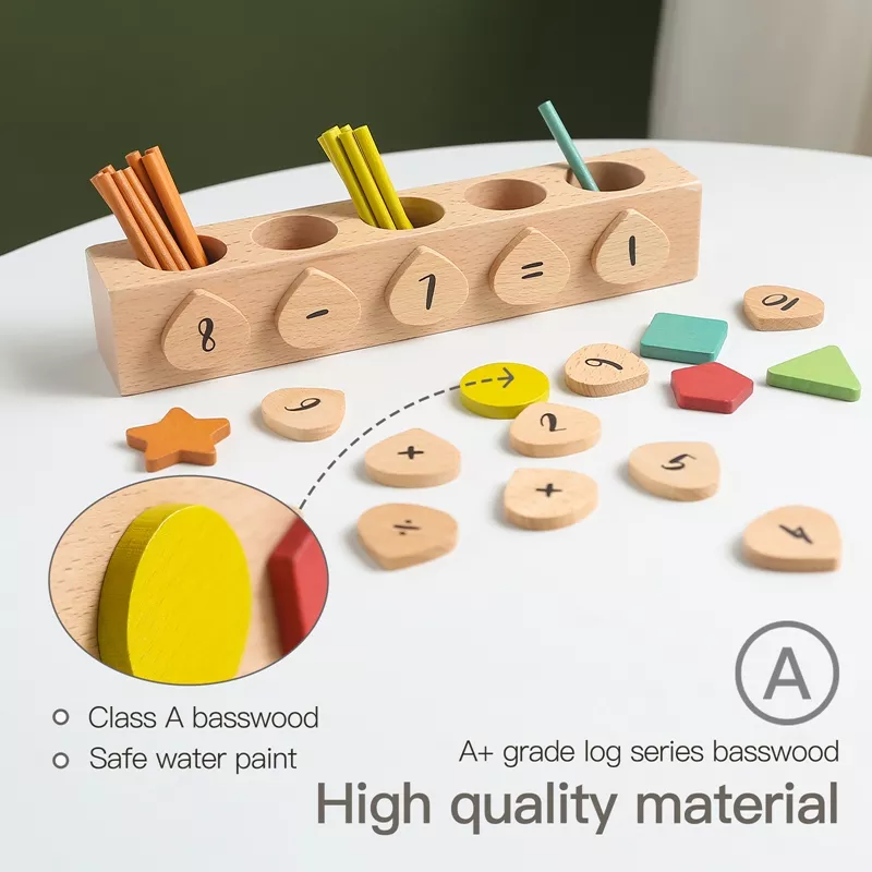Montessori Wooden Counting Stick Toys - Image 6
