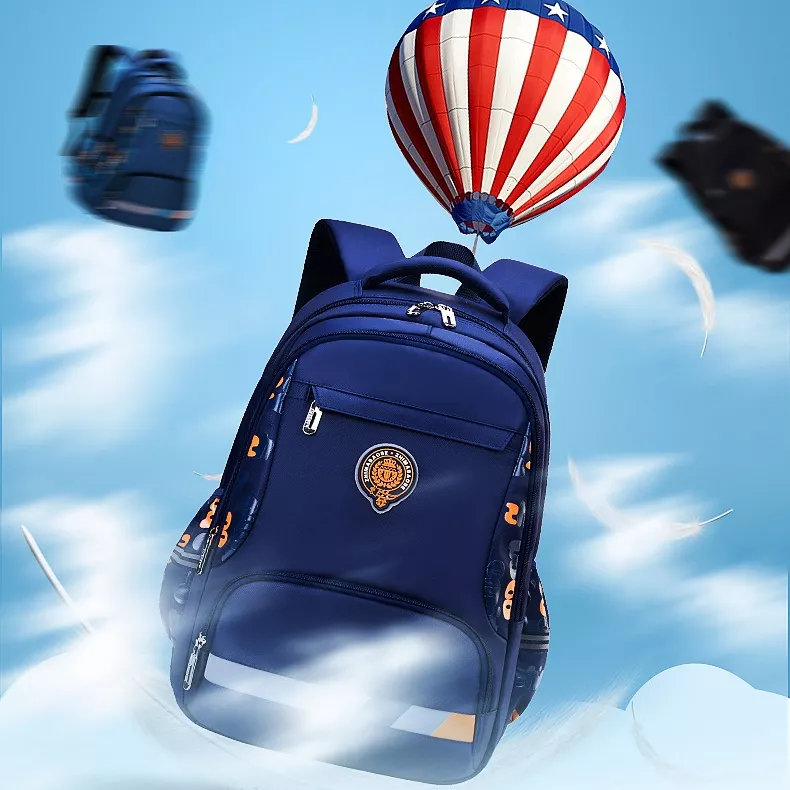 Lightweight & Breathable Large Capacity Boys Backpack for School - Image 3