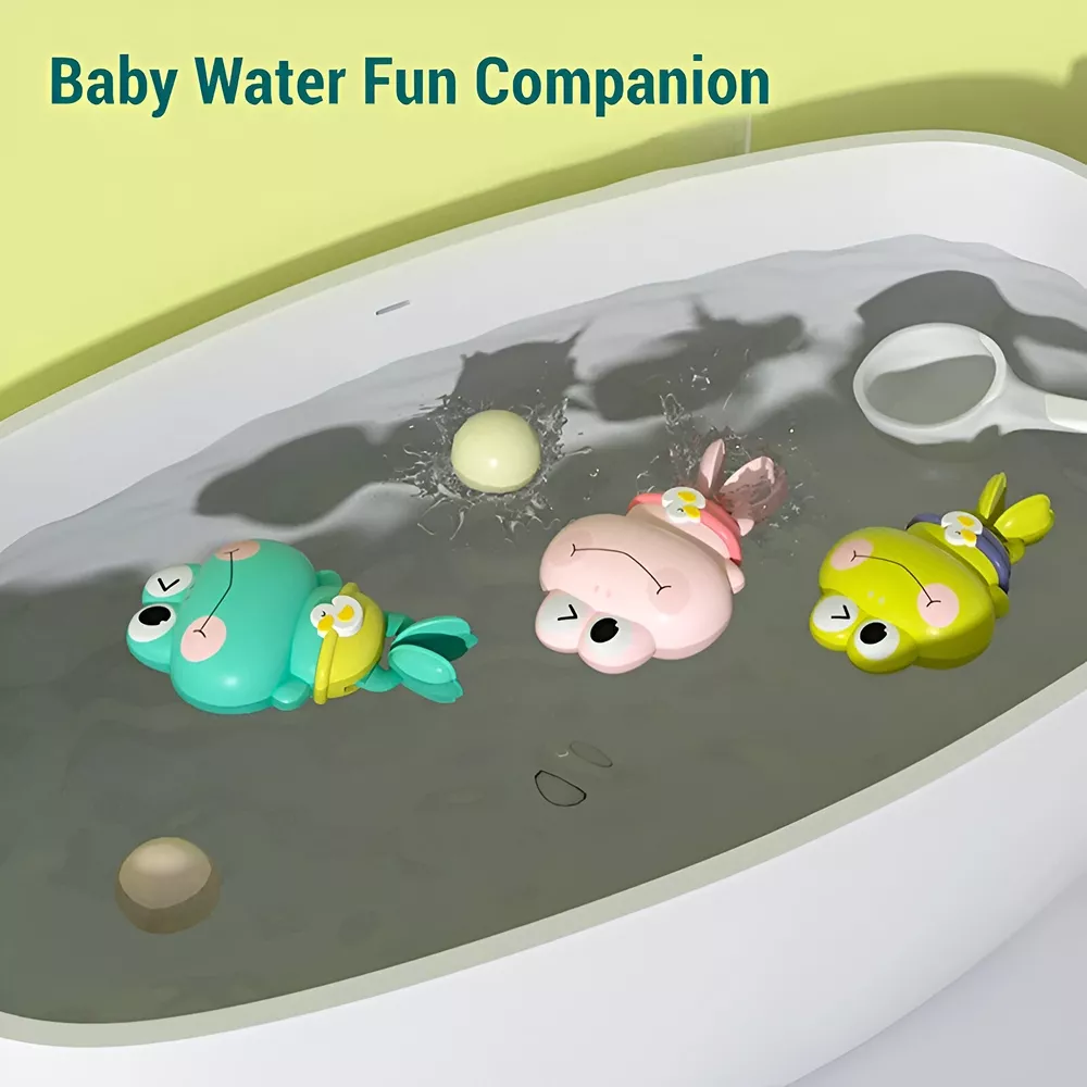 Cute Swimming Turtle Clockwork Bath Toy for Babies and Toddlers - Image 3