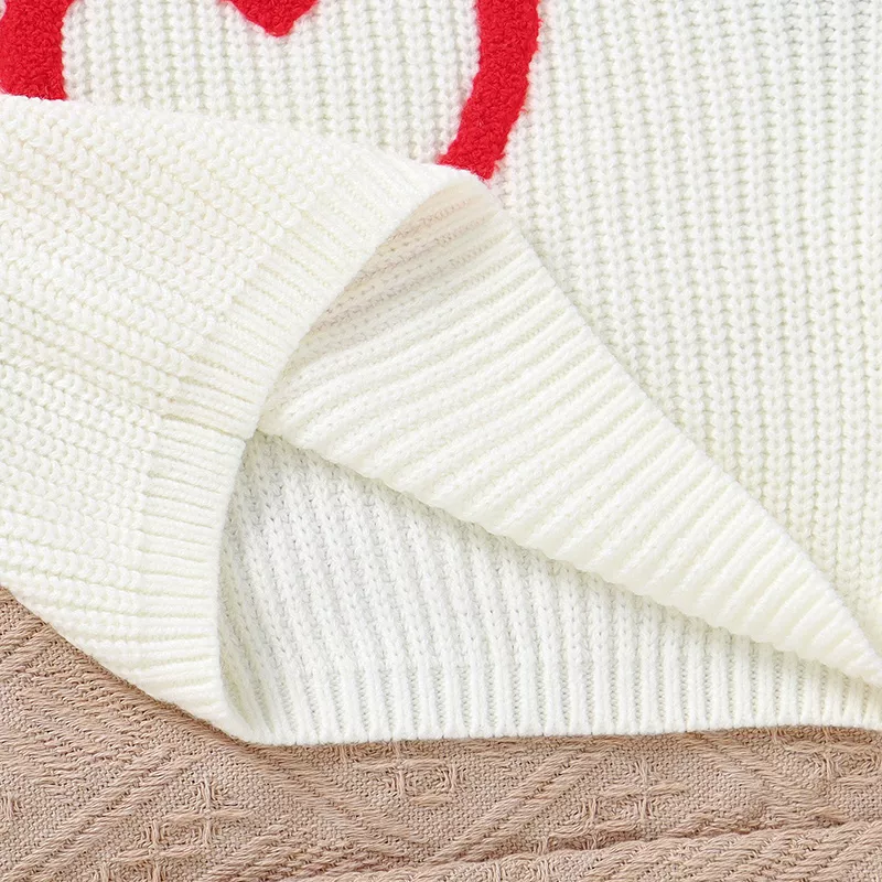 Baby Girl Knit Sweater Pullover - Image 7