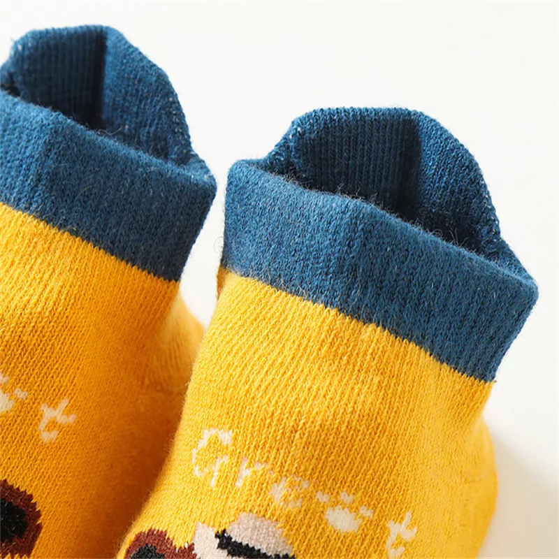 Soft Cotton Anti-Slip Baby Socks for Toddlers and Newborns - Image 5