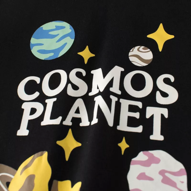 Kids Space Print Short Sleeve T-Shirt - Image 4