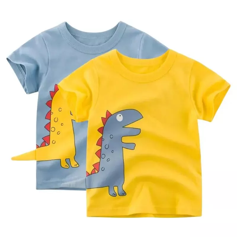 Kids Dinosaur Cartoon T-shirt for Boys