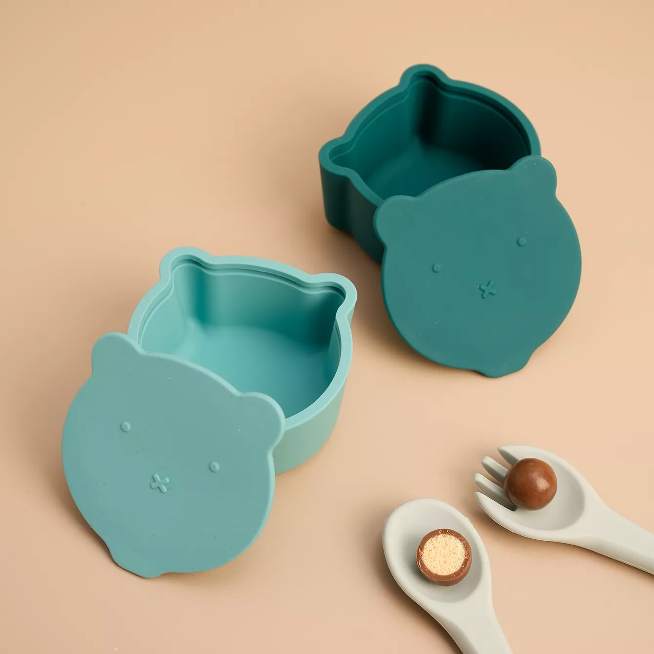 Baby Cartoon Silicone Snack Cup - Image 6