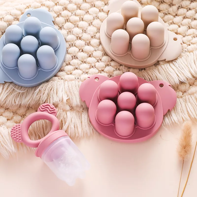 Baby Silicone Fruit & Vegetable Feeder Pacifier - Image 4