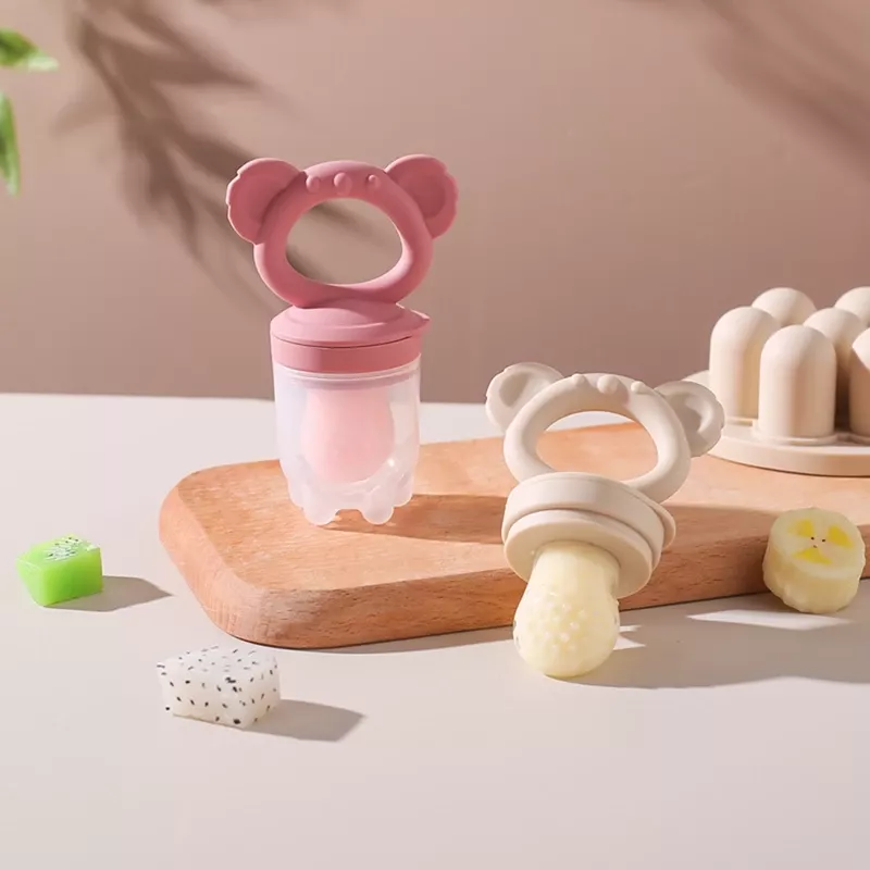 Baby Silicone Fruit & Vegetable Feeder Pacifier - Image 2