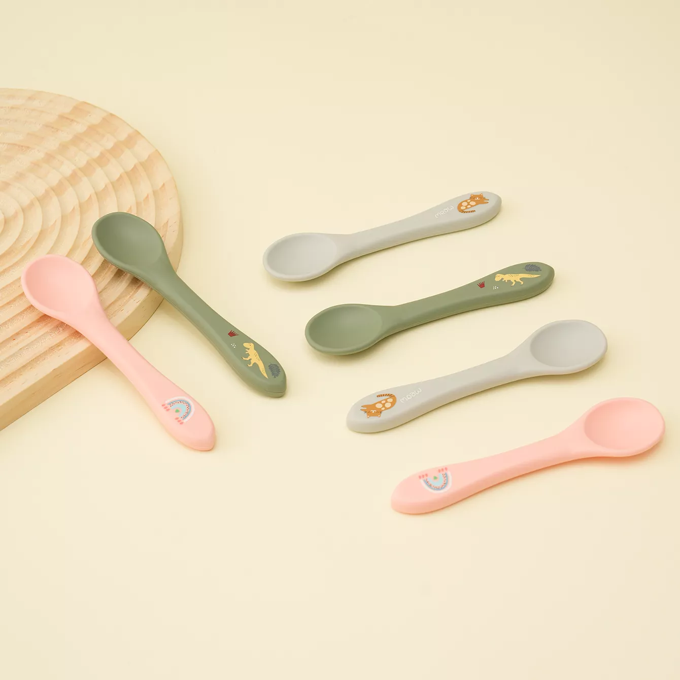 Cartoon Baby Silicone Training Spoon - Image 4