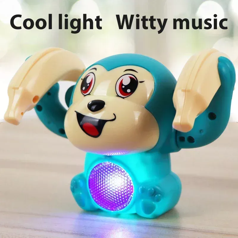 Electric Tumbling Monkey Toy with Lights & Music – Fun & Educational for Kids - Image 2