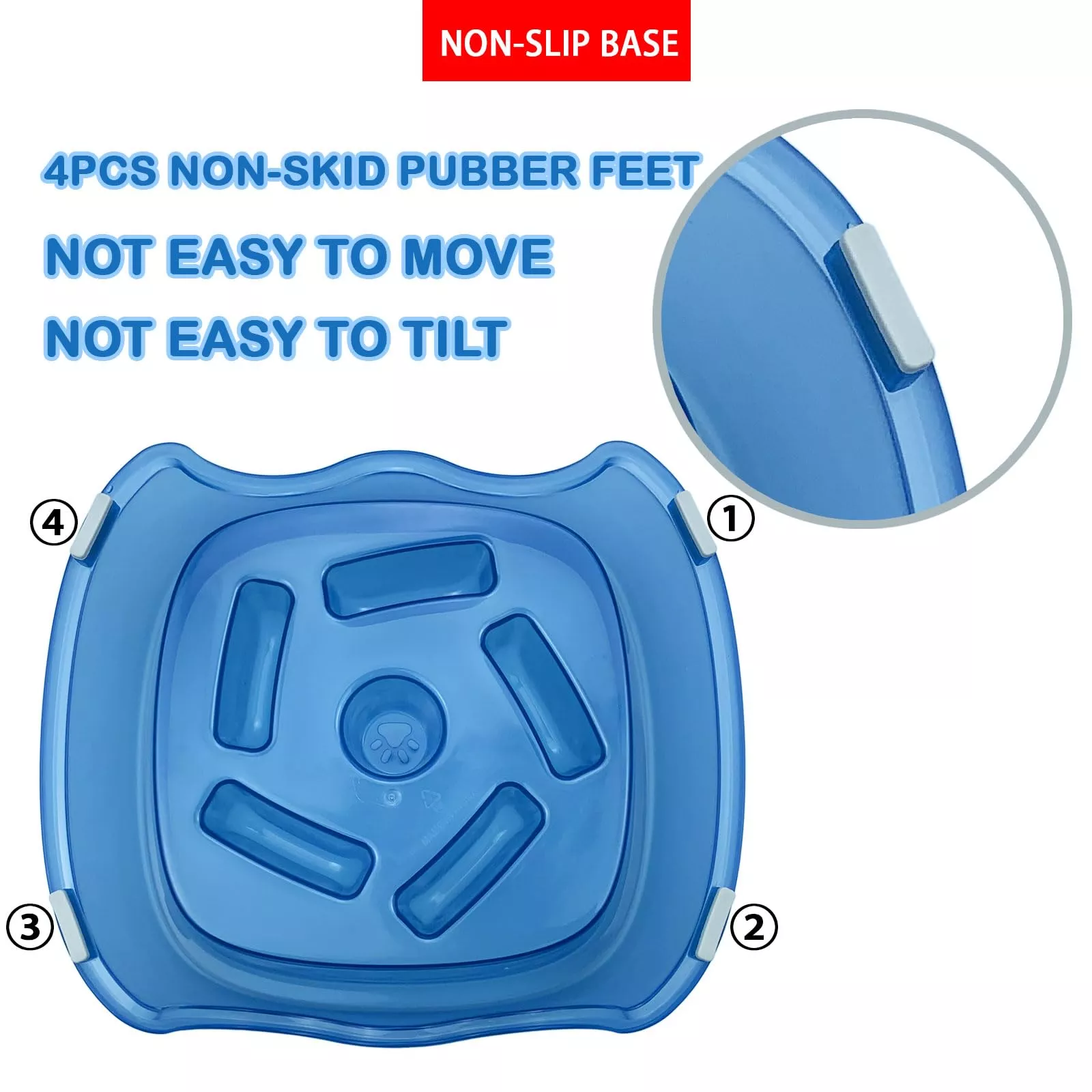 Eco-Friendly Slow Feeder Dog Bowl - Image 3