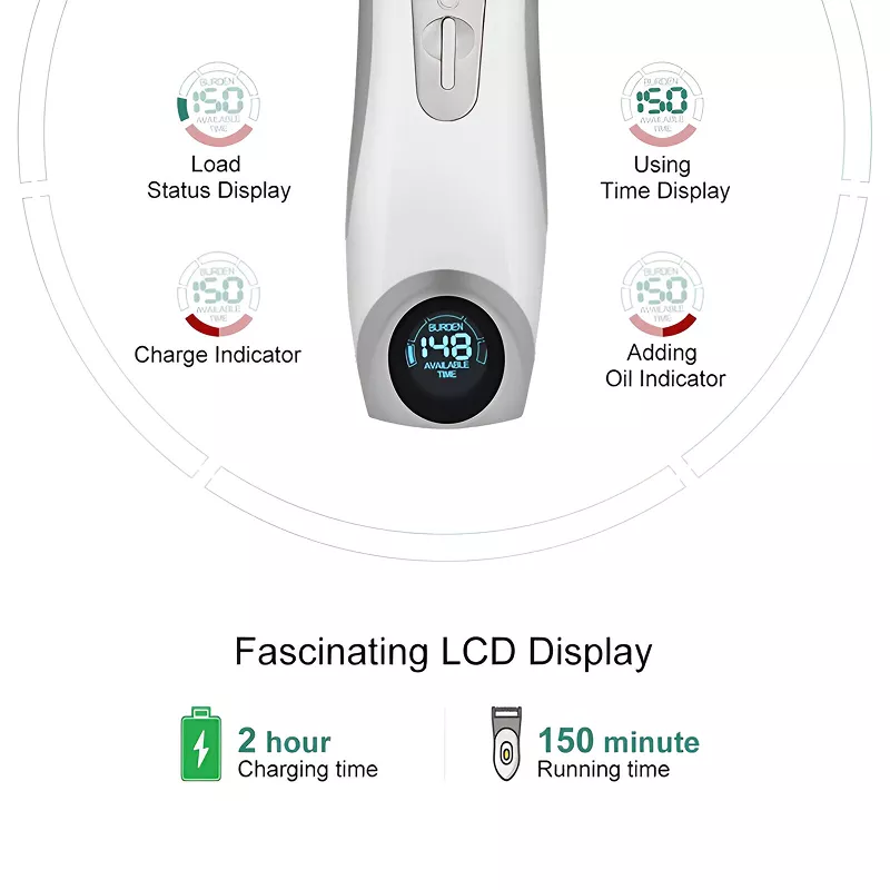 Professional Pet Clippers with LCD Screen - Image 4