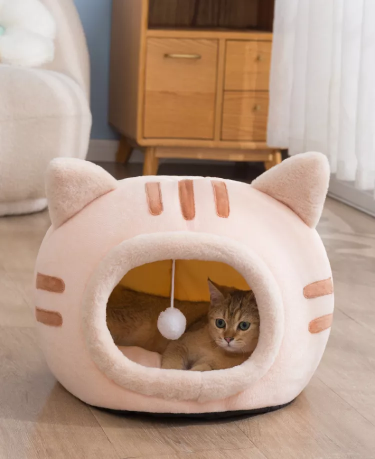 Cozy Cat Bed Cave - Image 5