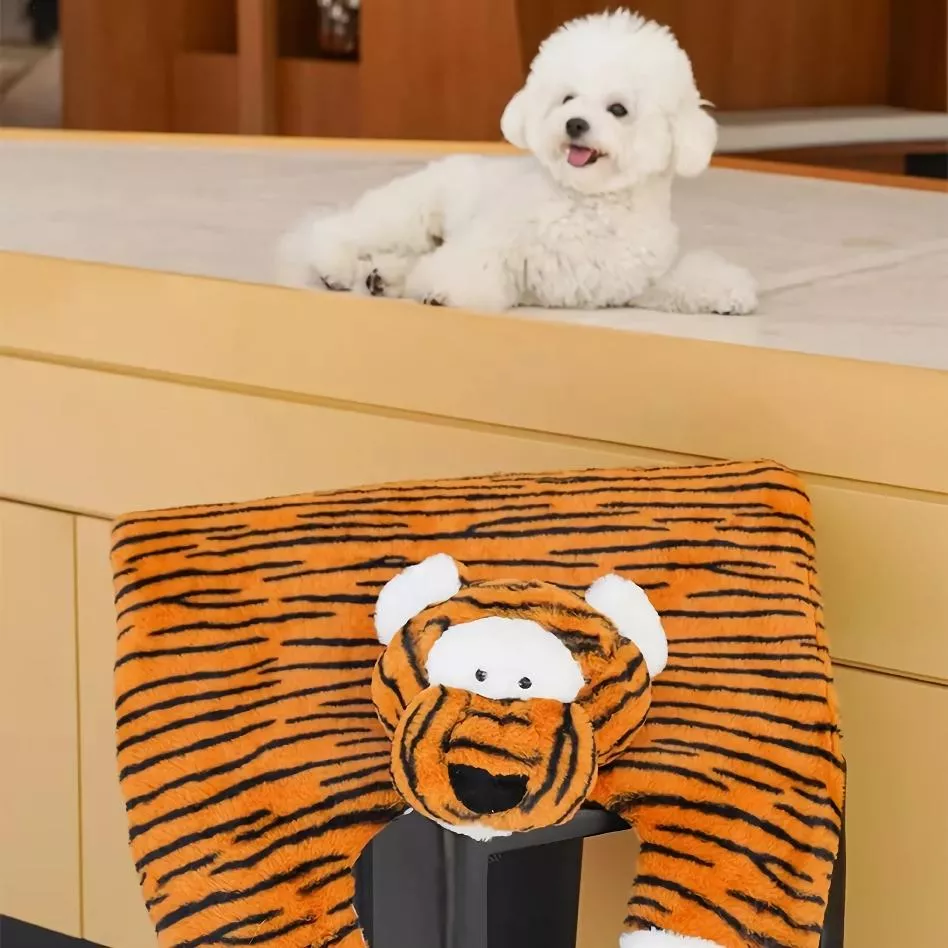 Tiger Shaped Pet Bed & Floor Mat – Cozy, Washable, All-Season Comfort for Cats & Dogs - Image 10