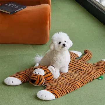 Tiger Shaped Pet Bed & Floor Mat – Cozy, Washable, All-Season Comfort for Cats & Dogs