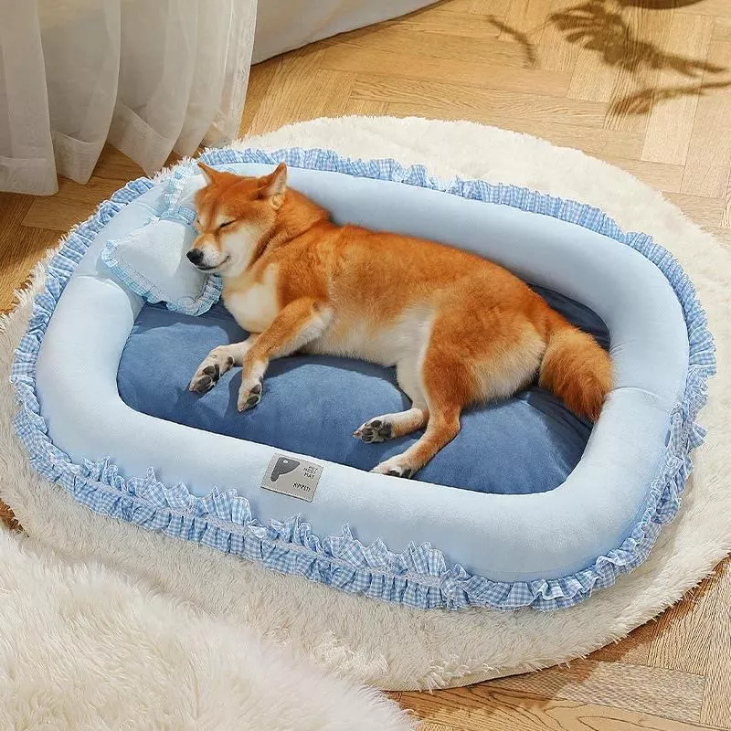 Cozy Warm Dog & Cat Bed – Soft, Breathable Cushion for Deep Sleep