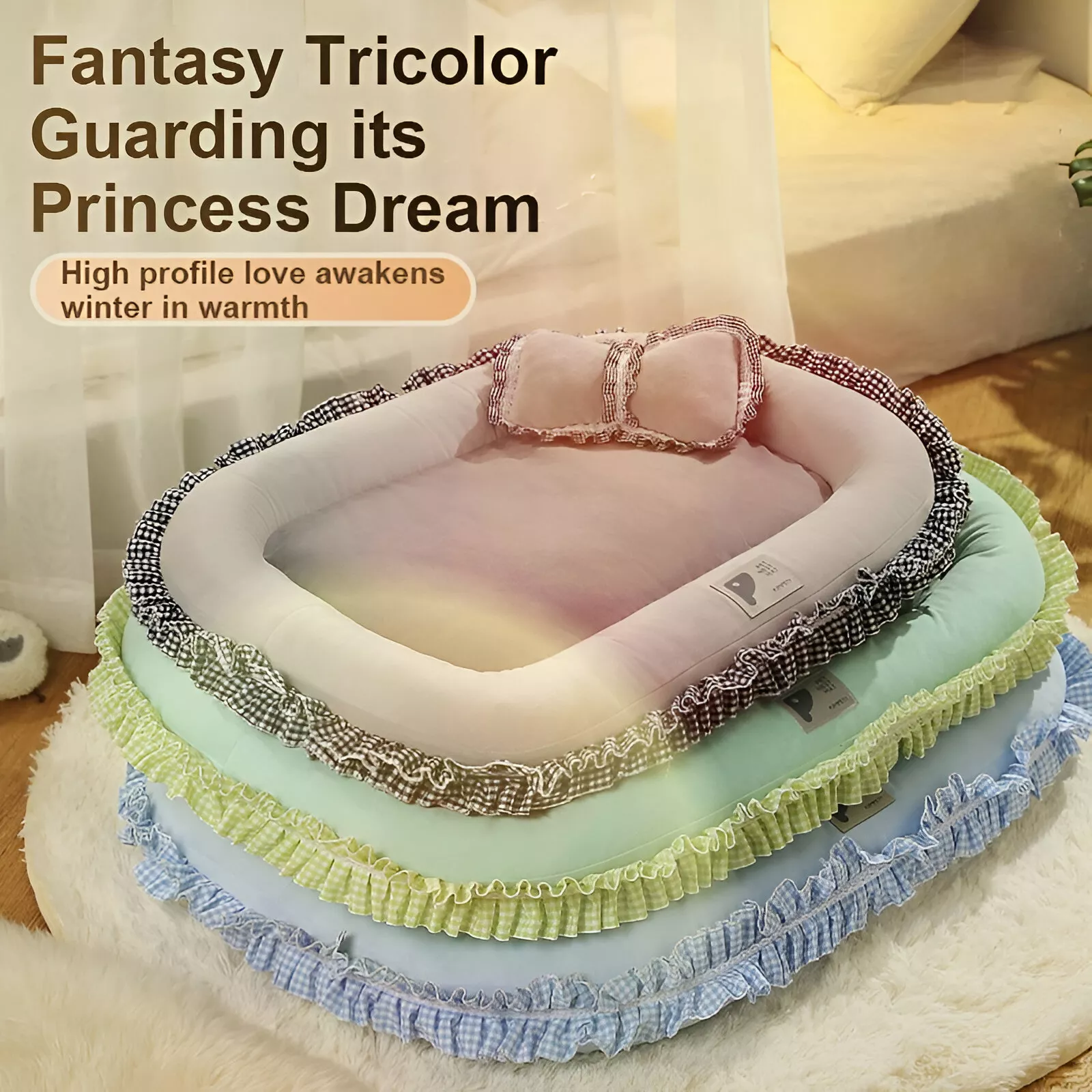 Cozy Warm Dog & Cat Bed – Soft, Breathable Cushion for Deep Sleep - Image 3