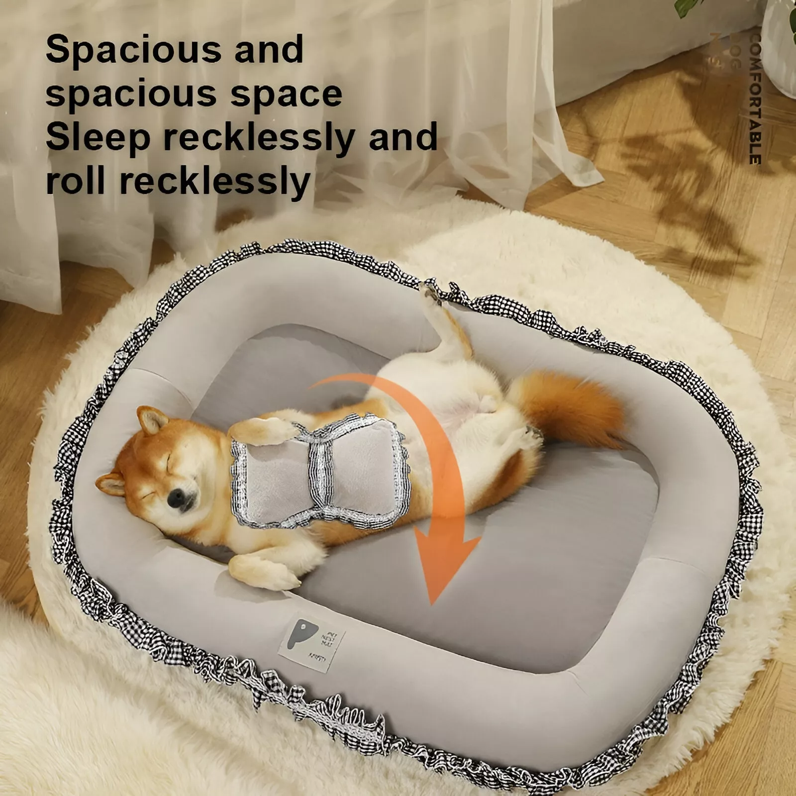Cozy Warm Dog & Cat Bed – Soft, Breathable Cushion for Deep Sleep - Image 2