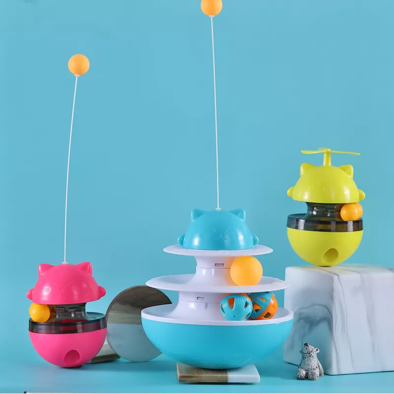 Interactive Cat Tumbler Toy - Image 2