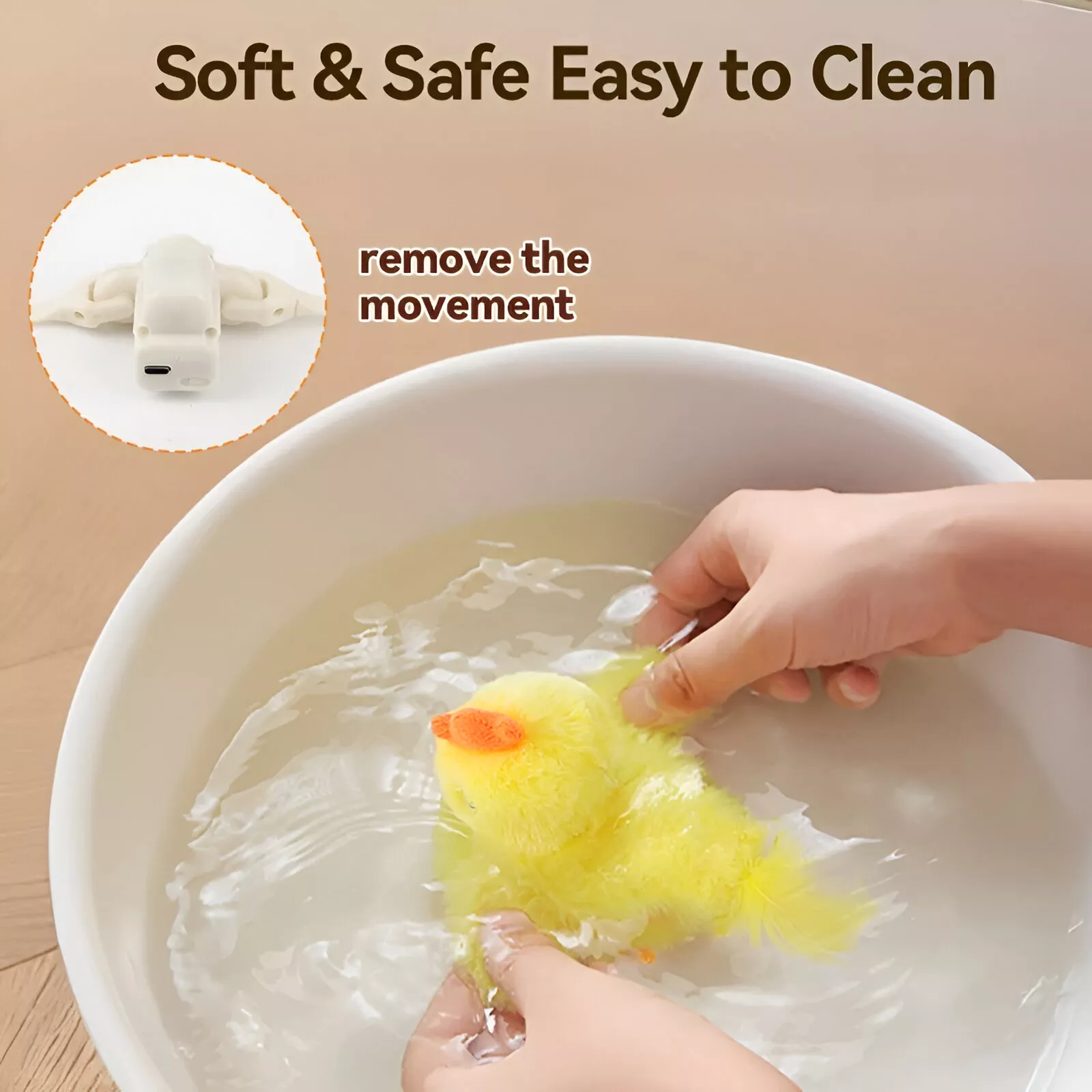 Interactive Flapping Chick Cat Toy with Realistic Sounds & Remote Control - Image 6