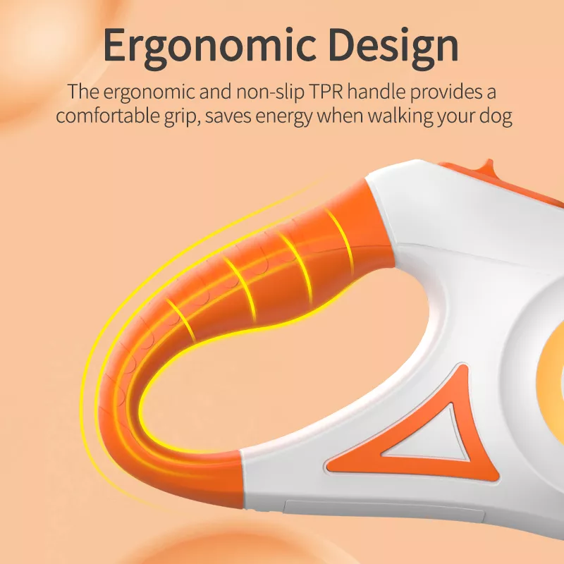 LED Retractable Dog Leash with Luminous Light & Tangle-Free Design - Image 5
