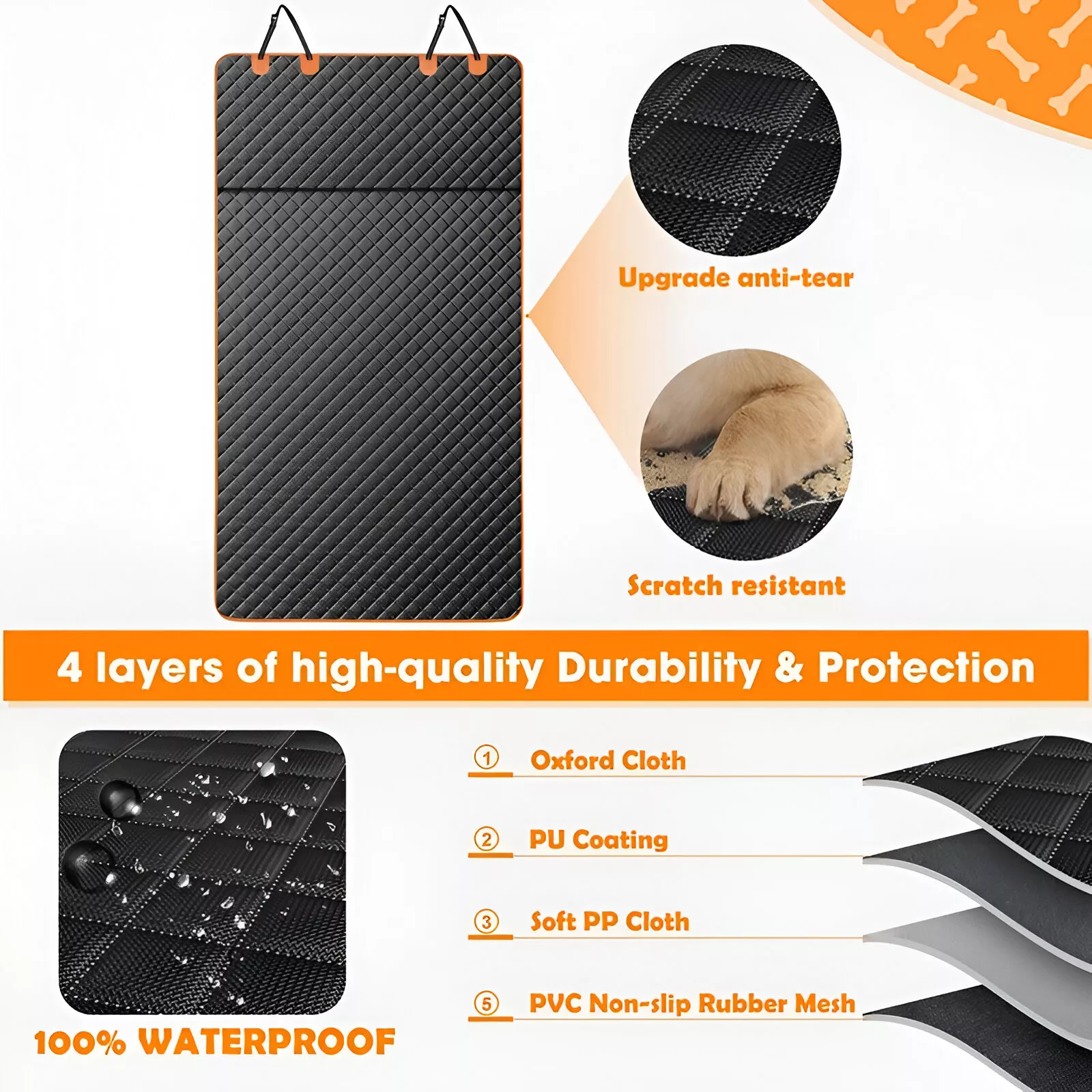 Waterproof Pet Cargo Liner for SUV and Sedan - Image 6
