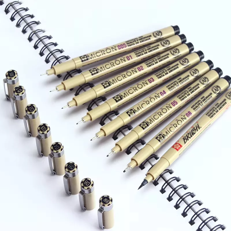 Waterproof Black Ink Drawing Pen - Image 5