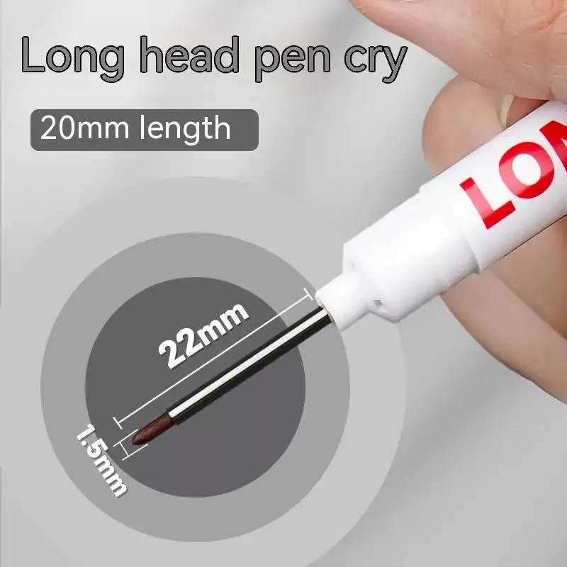 10-Piece Long Nib Head Markers for Metal and Wood Decoration - Image 4
