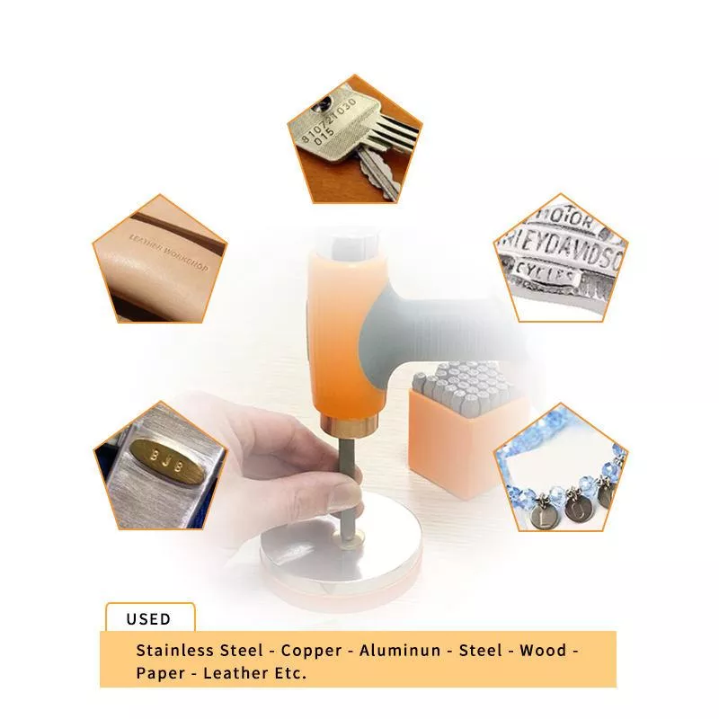 36Pcs 4mm Steel Metal Stamp Set for Jewelry Craft Stamping - Image 4