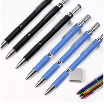 2.0mm Mechanical Pencil Set with Black Lead Refills
