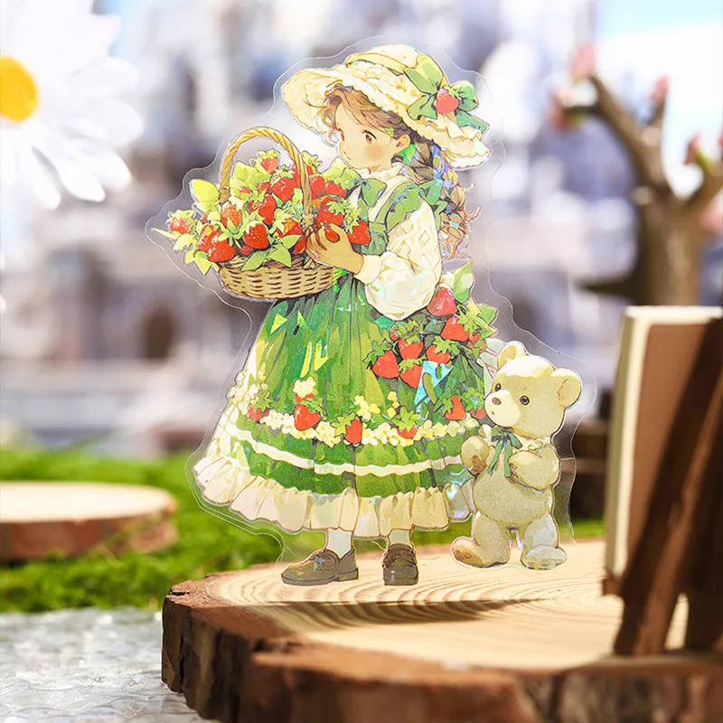 Cute Flower Girl DIY Decoration Set - Image 3