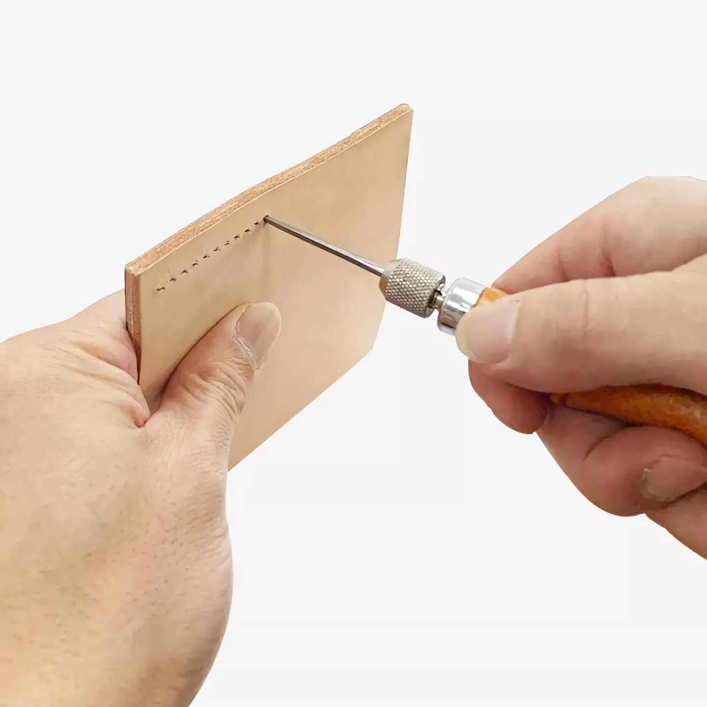 Leather Awl Tool Set for DIY Sewing and Stitching - Image 6