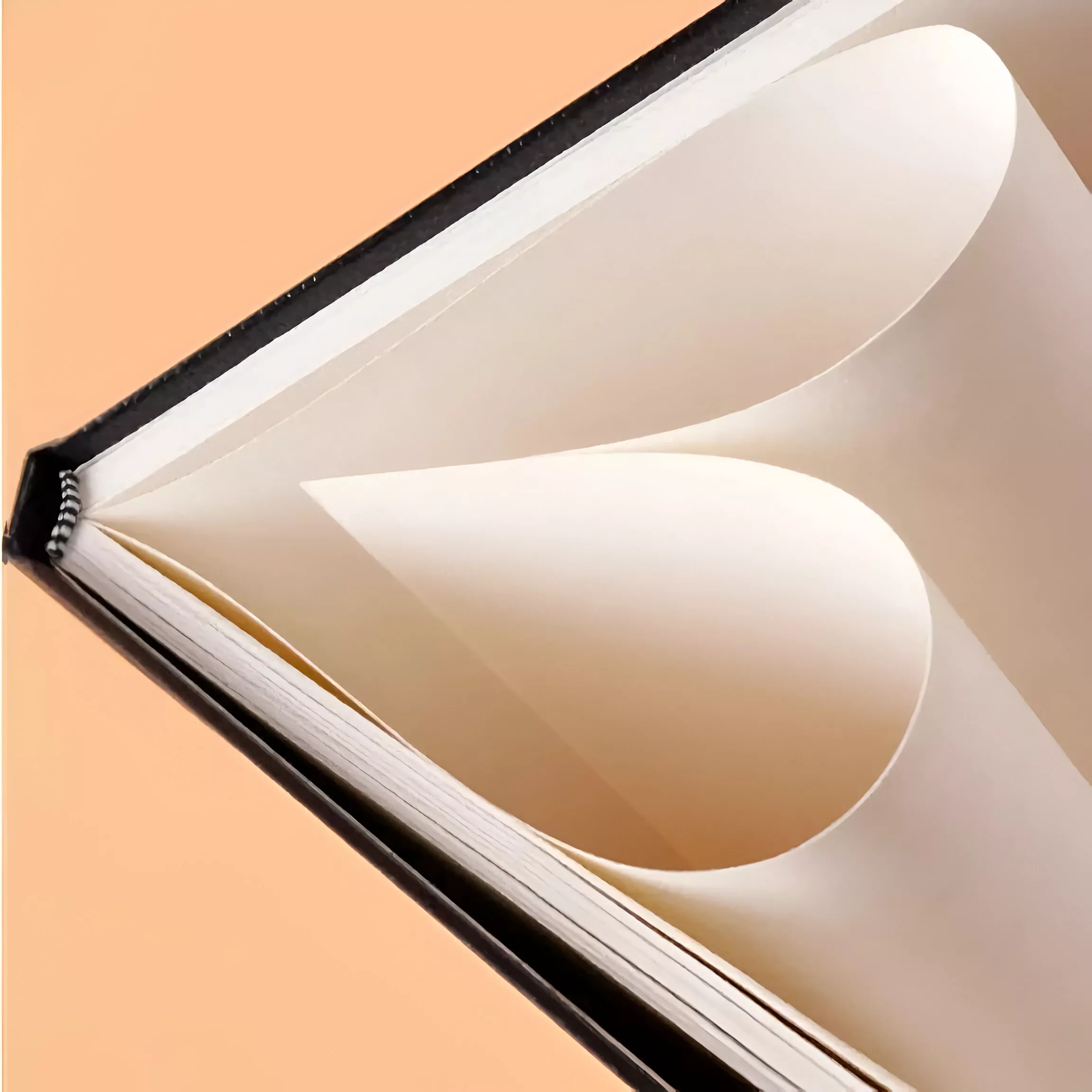 A4/A5 Black Hardcover Sketchbook with 150g Thick Paper - Image 5