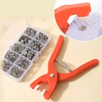 Snap Button Kit with Hand Pressure Pliers