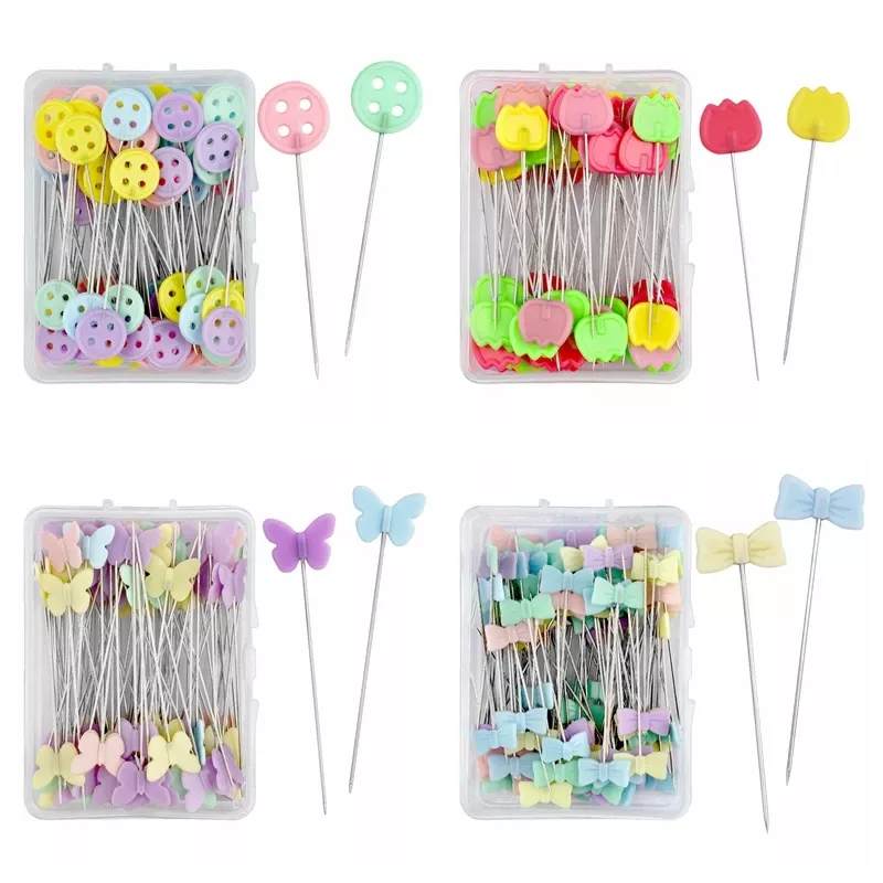 50pcs Colorful Sewing Pin Positioning Tool for DIY Sewing - Image 4