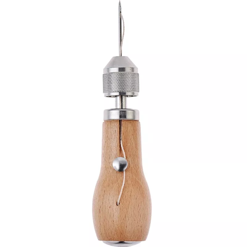 Leather Hand Sewing Kit with Needles, Waxed Thread & Awl – Heavy Duty Stitcher Set for Canvas, Leather, Fabric Repair - Image 3