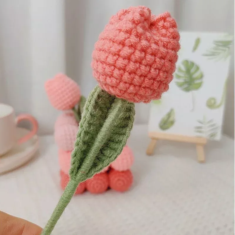 Tulip Crochet Flower Kit for Beginners - Image 3