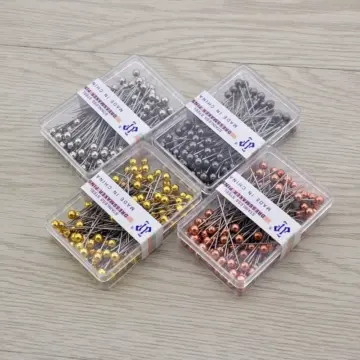 100pcs 38mm Stainless Steel Sewing Needles for DIY Crafts & Knitting