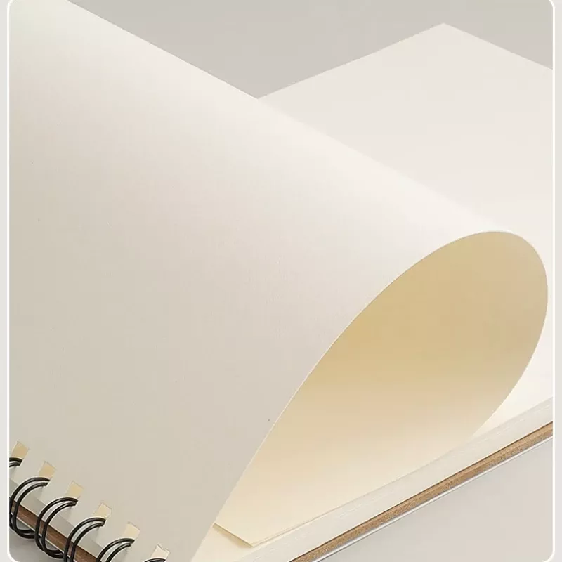 A4 Double Spiral Blank Sketching Book - 45 Thickened Sheets for Creative Art & Sketching - Image 7