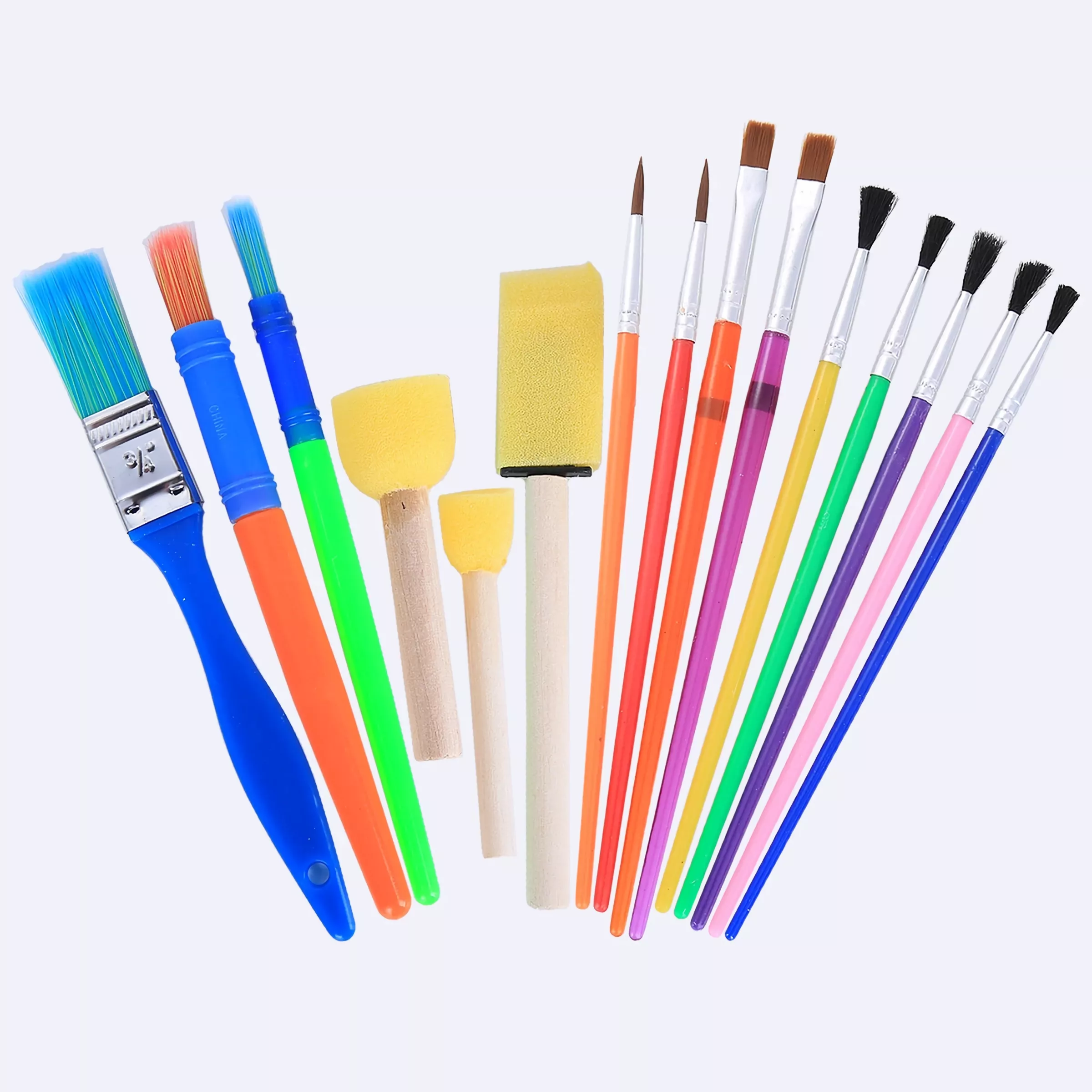 15-Piece DIY Children’s Painting Brush Set - Image 2