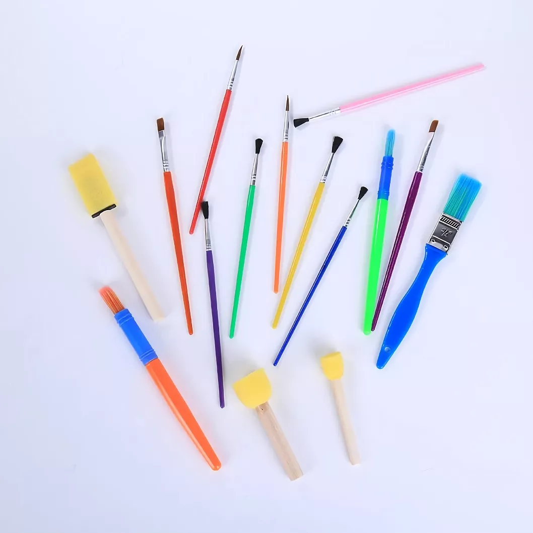 15-Piece DIY Children’s Painting Brush Set - Image 3