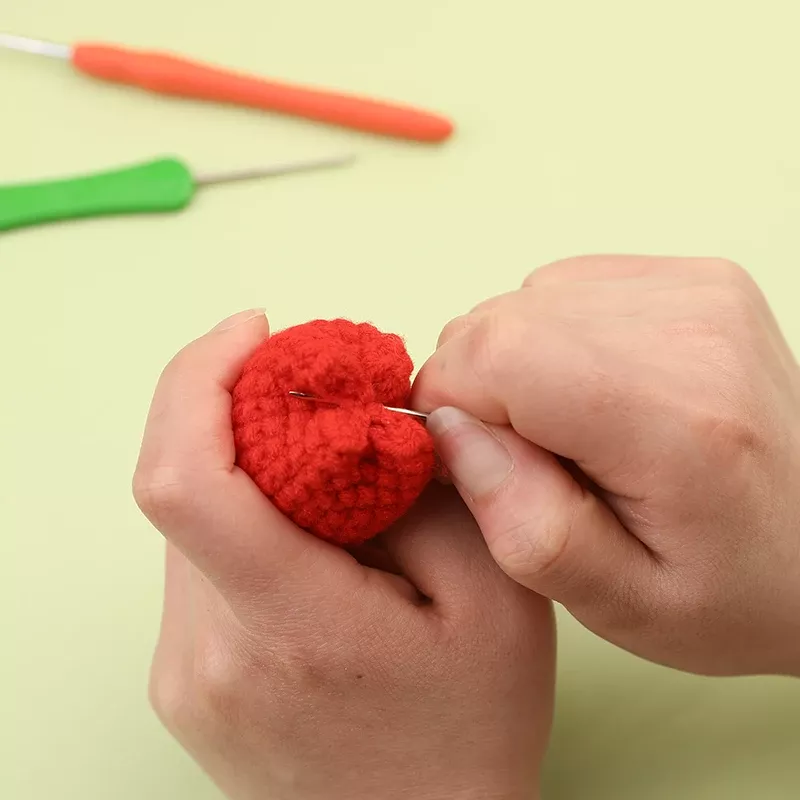 6-Piece Crochet Flower Kit for Beginners with Video Tutorial - Image 4