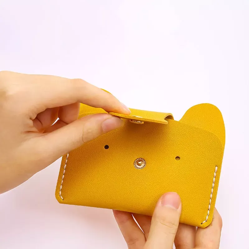 Adorable DIY Puppy Coin Purse Kit - Creative Handcrafted Leather Mini Wallet - Image 6