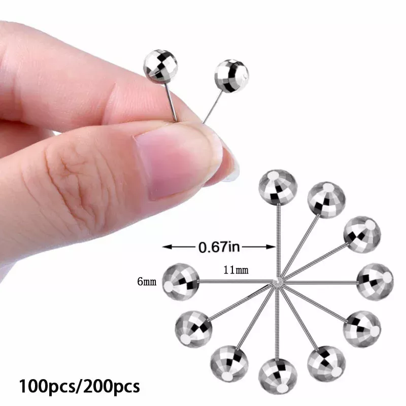 400pcs Ball Head Straight Pins for Dressmaking and Crafts - Image 6
