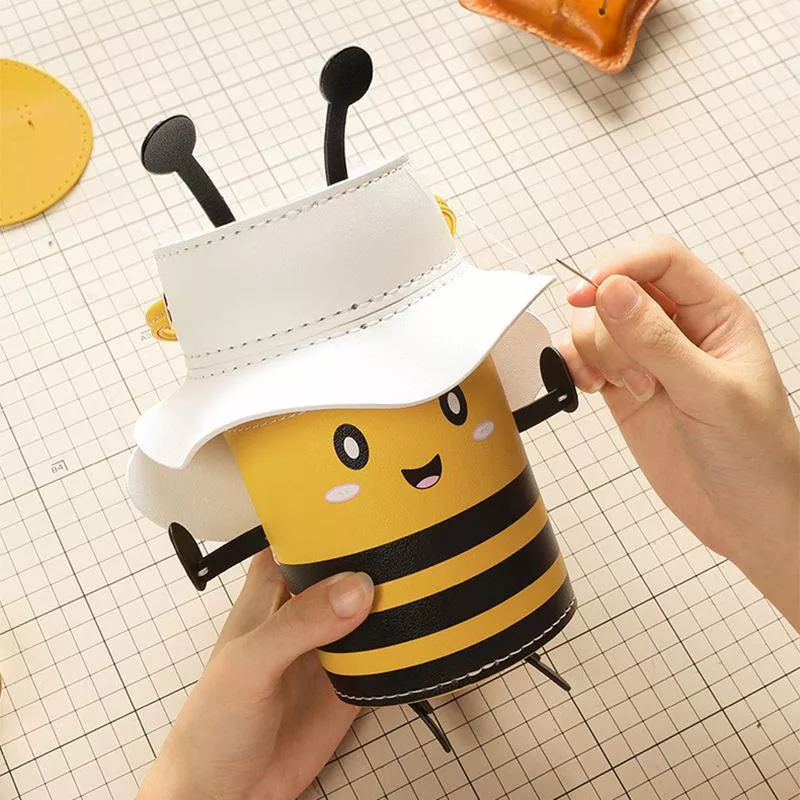 DIY Honeybee Bag Making Kit - Cute Cartoon Shoulder Bag Craft Supplies