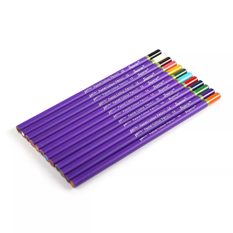 12-Color Pastel Pencils Set - Image 5