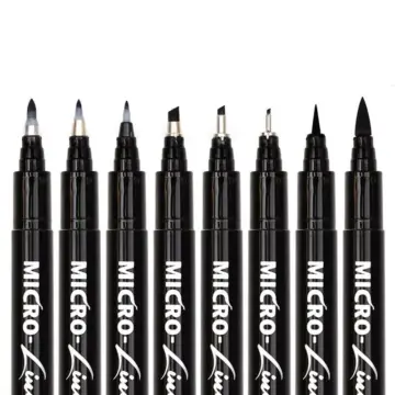 8-Piece Waterproof Hand Lettering and Calligraphy Pen Set – Professional Sketch & Design Markers