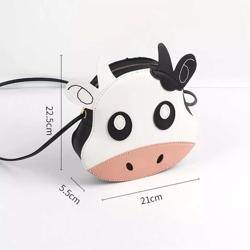 Cute Cow Shape Bag Making Kit - DIY Leather Accessories Package - Image 7