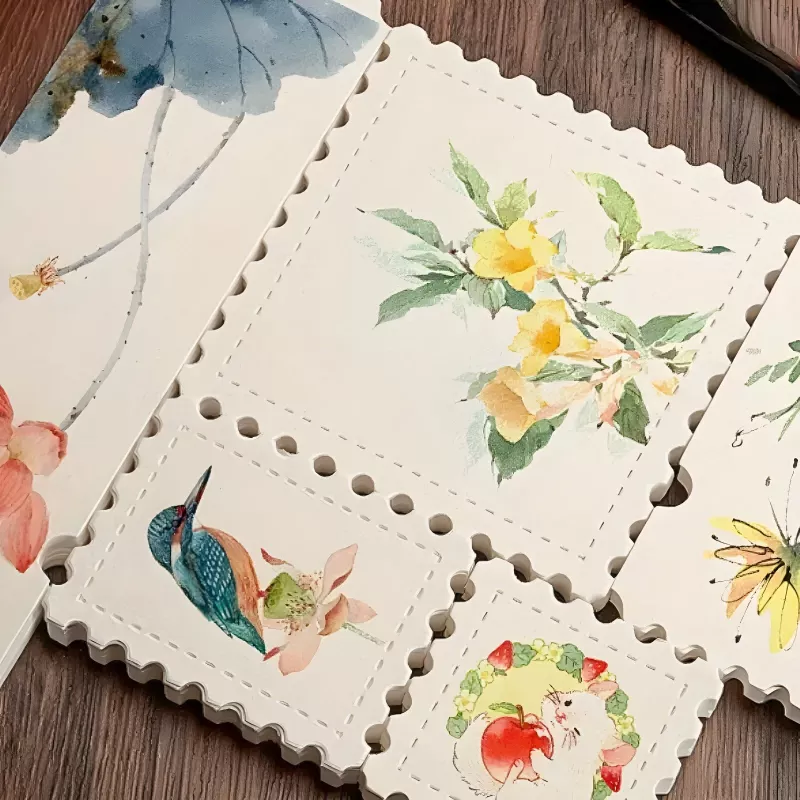 Watercolor Paper 300g 25 Sheets 50% Cotton for Fine Line Painting - Image 3