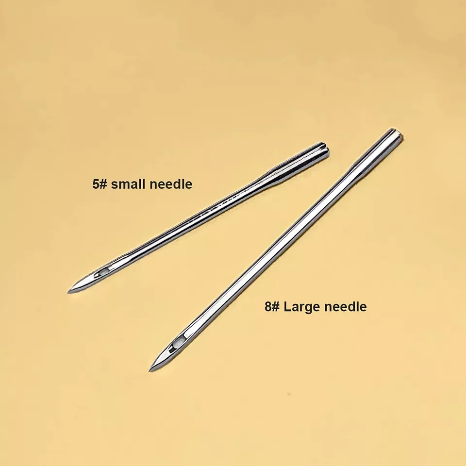 Sewing Machine Accessories for Leather Craft DIY - Needles & Threads Set - Image 4
