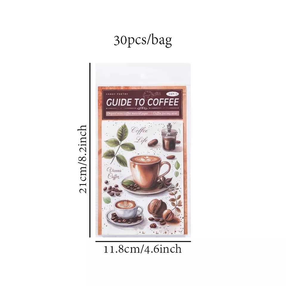 Retro White Kraft Paper Pack for DIY Crafts and Collages - Image 7