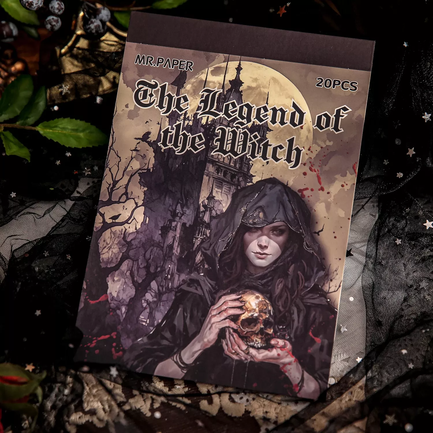 Witch and Dragon Themed Sticker Book for Creative DIY Projects - Image 5